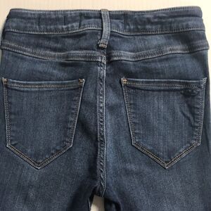 HOLLISTER High-Rise Jean Legging Sz 1 (25x28) Advanced Stretch Ripped Jeggings 3